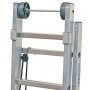 Лестница двухсекционная выдвигаемая тросом Krause Stabilo 2x24 ступеней (800749)