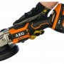 Угловая шлифмашина AEG BEWS 18-125BL LI-502C