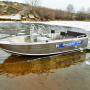 Алюминиевая лодка Wyatboat-430 DC