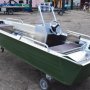Алюминиевая лодка Wyatboat-390 У с консолью