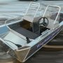 Алюминиевая лодка Wyatboat-390 У с консолями