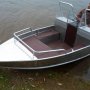 Алюминиевая лодка Wyatboat-390 M с 2 консолями