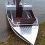 Алюминиевая лодка Wyatboat-390 M с 2 консолями