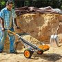 Тележка садовая Worx WG050 Aerocart