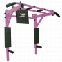 Турник-брусья Absolute Champion Профи 5 в 1 розовый