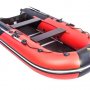 Надувная лодка Ривьера Компакт 3200 СК комби красный/черный