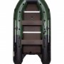 Надувная лодка Ривьера Максима 3800 СК зелёный/черный