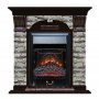 Каминокомплект Glenrich Арочный Majestic Black