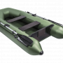 Надувная лодка Аква 2600 зеленый