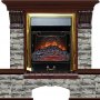 Каминокомплект Glenrich Бостон К Majestic Black