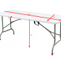 Стол складной Calviano (пластиковый, 180 см)
