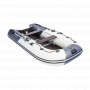 Надувная лодка Ривьера Компакт 3600 СК комби светло-серый/графит