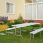 Стол складной Calviano (пластиковый, 180 см)