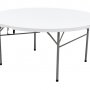 Стол складной Calviano (пластиковый, круглый, 152 см)