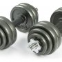 Набор металлических гантелей Atlas Sport 2x15 кг