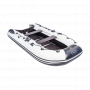 Надувная лодка Ривьера Компакт 3200 СК касатка светло-серый/черный