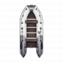 Надувная лодка Ривьера Компакт 3600 СК комби светло-серый/графит