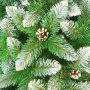 Ель Christmas Tree Таежная с белыми концами и с шишками 3 м (DTBS-30)