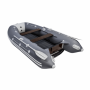 Надувная лодка Таймень NX 3400 НДНД PRO светло-серый/графит