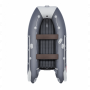 Надувная лодка Таймень NX 3400 НДНД PRO светло-серый/графит
