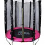 Батут Atlas Sport 140 см (4.5ft) на эластичных ремнях Pink
