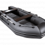 Надувная лодка Таймень NX 3800 НДНД PRO графит/черный