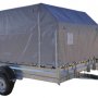Прицеп Avtos A40U2B (4000х2000х300, R13, ресс. AL-KO, тент 1200мм Аэро 2ос)