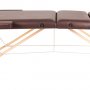 Массажный стол Atlas Sport складной 3-с 60 см (деревянный, сумка в подарок)