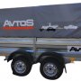 Прицеп Avtos А30М2В (3000х1300х300, R13, ресс. AL-KO, тент 400мм 2ос)