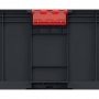 Набор ящиков для инструментов Prosperplast Kistenberg Modular Solution KMS553520R7 (7 шт., черный)