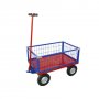 Тележка платформенная Rusklad ТПОБ 7 Т (800х1400х300 мм) колёса пневматические d250 мм