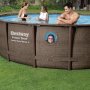 Каркасный бассейн Bestway Power Steel Swim Vista 56725