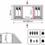 Палатка кемпинговая Tramp Brest 6 (V2)