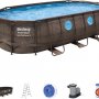 Каркасный бассейн Bestway Power Steel Swim Vista 56716