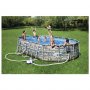 Каркасный бассейн Bestway Power Steel Swim Vista (56719)
