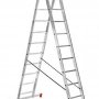 Лестница двухсекционная TOR 1013299 алюминиевая 2х11