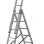 Лестница трехсекционная TOR 1013303 алюминиевая 3х6