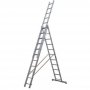 Лестница трехсекционная TOR 1013308 алюминиевая 3х11