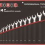 Набор дюймовых комбинированных ключей Force 5141SC