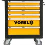 Тележка инструментальная с инструментом Vorel 58540