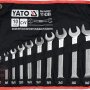 Набор ключей рожковых Yato YT-0380 6-27мм