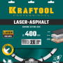 Круг алмазный Kraftool Laser-Asphalt 36687-400