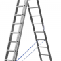 Лестница универсальная Сибин (38833-12)
