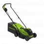 Аккумуляторная газонокосилка GreenWorks GD24LM33K2 — компактная и удобная модель