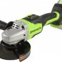 Угловая шлифмашина аккумуляторная GreenWorks GD24AG (3200207)