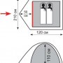 Палатка универсальная Totem Trek  2 (V2)