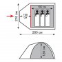 Палатка кемпинговая Totem Indi 3 (V2)