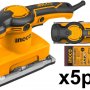 Шлифмашина вибрационная INGCO FS3208