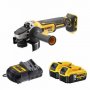 Угловая шлифмашина аккумуляторная DeWalt DCG405P2