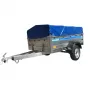 Автомобильный прицеп Кремень Бизнес (2.2х1.3х0.31м) с тентом Н300